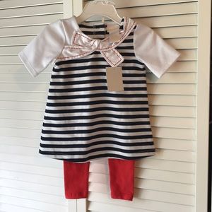 Nautical Top & Pants Set— NWT